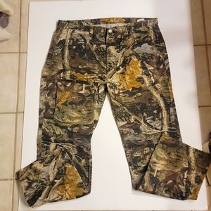 MNML camo cargo pants